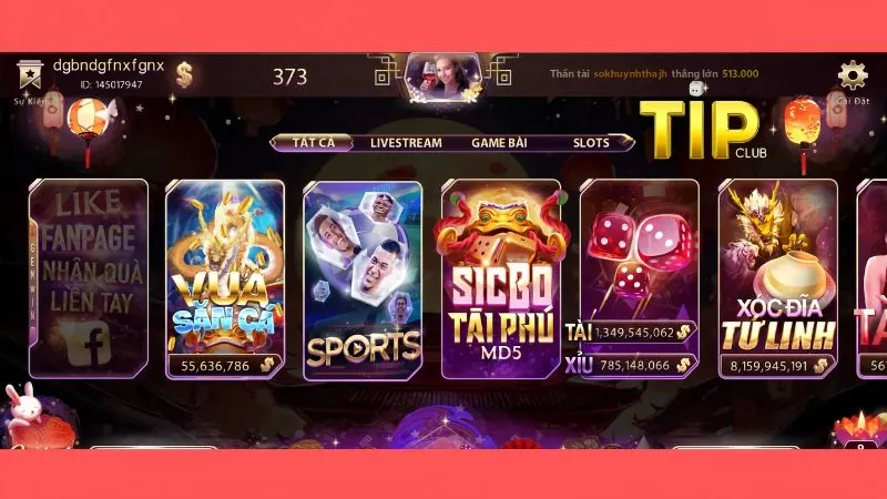 Hướng dẫn cách nhận khuyến mãi Tipclub