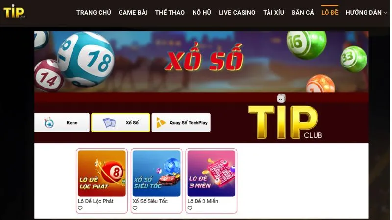 Giới thiệu về game lô đề tại TipClub 